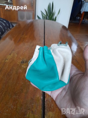 Стара кожена кесия #2, снимка 2 - Други ценни предмети - 43133461