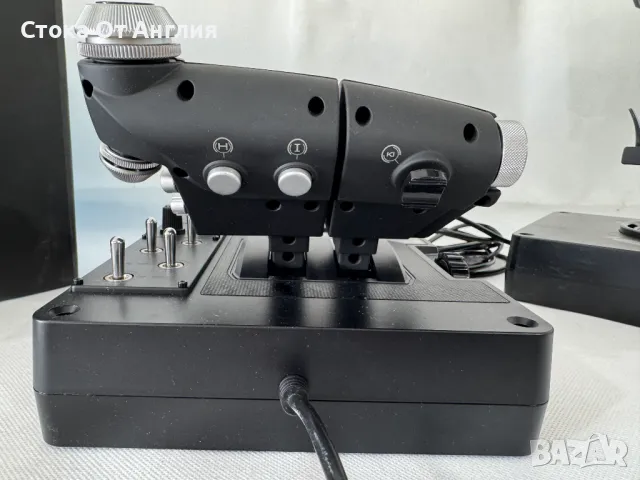 Джойстик контролер Logitech X56 HOTAS , снимка 7 - Аксесоари - 49977132