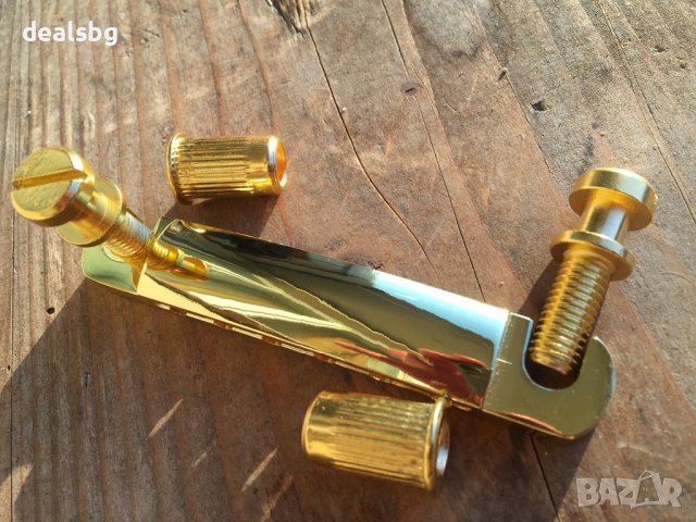 Бридж за LP tune-o-matic пълен комплект, снимка 6 - Китари - 38694154