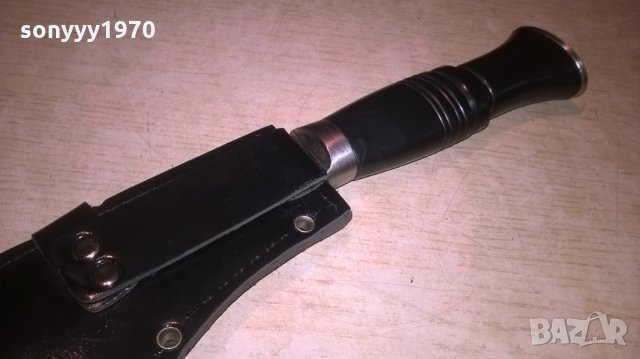 кукри с кожен калъф-35см, снимка 7 - Колекции - 26262722