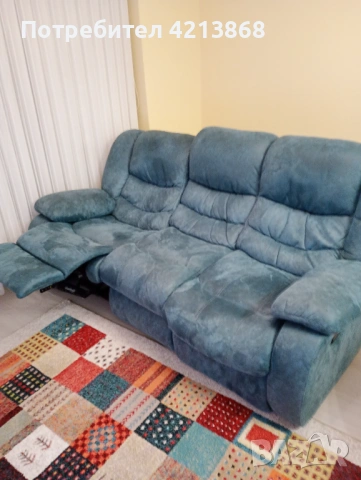 Диван с два релакса употребяван 3г.