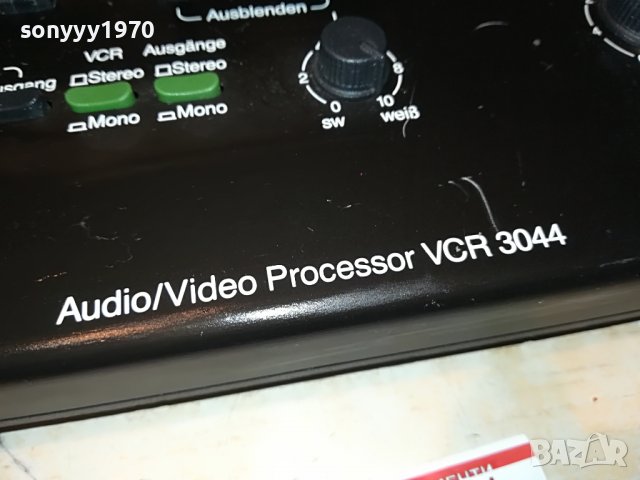vivanco-vcr3044 audio/video processor-west germany L2507222049, снимка 9 - Ресийвъри, усилватели, смесителни пултове - 37498130