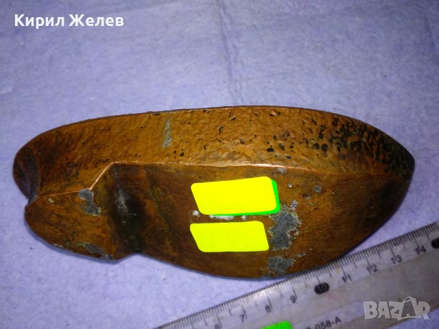 СТАРО ДЕКОРАТИВНО КОЛЕКЦИОНЕРСКО ПОМЕДНЕНО МЕТАЛНО ОРИЕНТАЛСКО ЧЕХЪЛЧЕ / ПЕПЕЛНИК 42681, снимка 8 - Колекции - 43926926