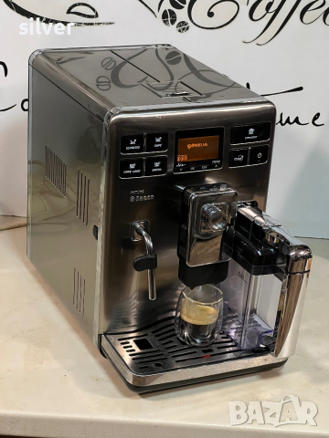 Кафемашина кафе автомат Saeco exprelia с гаранция, снимка 8 - Кафемашини - 44889980