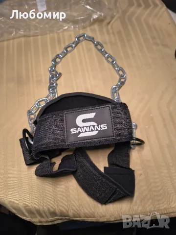 SAWANS Neck Trainer Neck Trainer за тежести Спортна носилка за врат Колан за вдигане на тежести

, снимка 8 - Фитнес уреди - 49857486