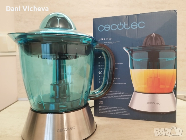 Електрическа Сокоизтисквачка , цитрус преса Cecotec