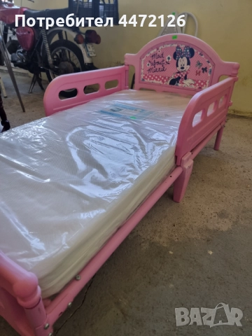 Детско легло с матрак, снимка 3 - Бебешки легла и матраци - 52155644