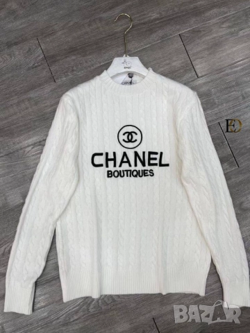 пуловер valentino garavani chanel, снимка 5 - Блузи с дълъг ръкав и пуловери - 51444794