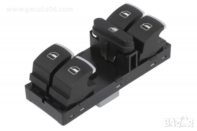 Vw Golf 5 / Бутони за ел. стъкла с никел за Голф 5 - 4 ел. стъкла, снимка 1