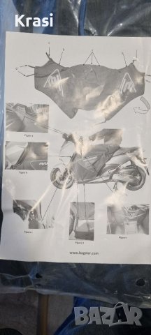 Мотоциклетно покривало за крака, за скутер Honda Forza BAGSTER BOOMERANG (XTB140) HONDA 125 FORZA, снимка 7 - Аксесоари и консумативи - 38806879