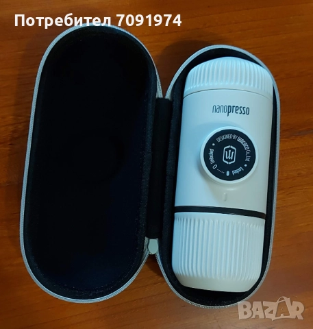 Преносима кафемашина Wacaco Nanopresso + калъф, снимка 3 - Термоси - 51554251