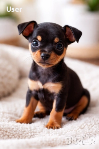 Мини пинчер 40 дни женски