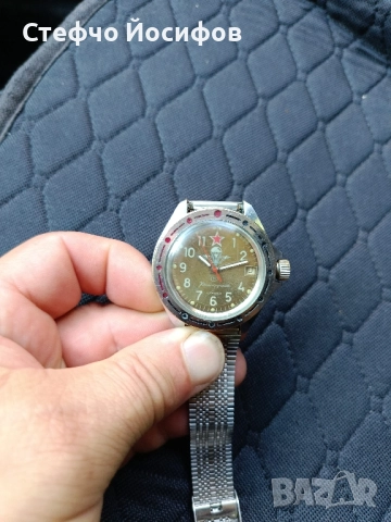Командирски часовник Восток , снимка 6 - Антикварни и старинни предмети - 51293188
