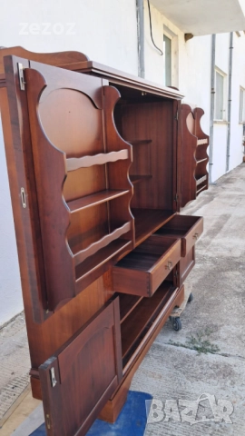 Шкаф винтидж за кухня №51, снимка 6 - Шкафове - 51834812