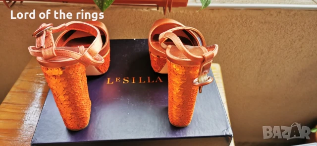 Оригинални маркови дамски oбувки LE SILLA - 36 номер, снимка 4 - Дамски елегантни обувки - 51235548