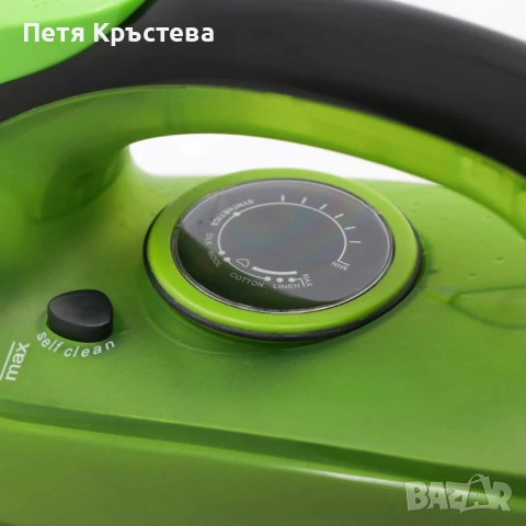 Безжична парна ютия 2400W с керамична плоча – двойна функция за парно и сухо гладене, 483, снимка 7 - Други стоки за дома - 52298919