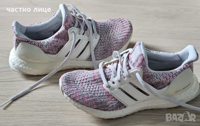 Дамски маратонки Adidas UltraBoost 4.0 'Pink Static' BB6496, снимка 16 - Маратонки - 48496106