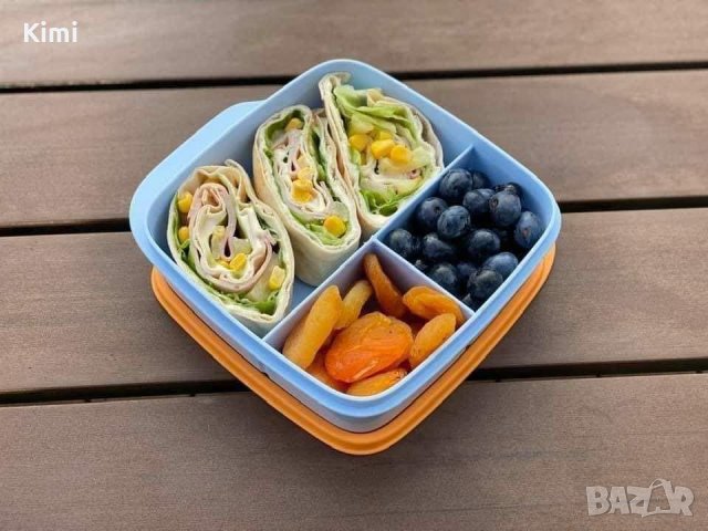 Tupperware Кутия с разделители  550 мл., снимка 1 - Кутии за храна - 38368092