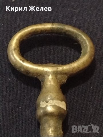 Голям стар бронзов ключ перфектно състояние за КОЛЕКЦИОНЕРИ 41008, снимка 2 - Други ценни предмети - 43279576
