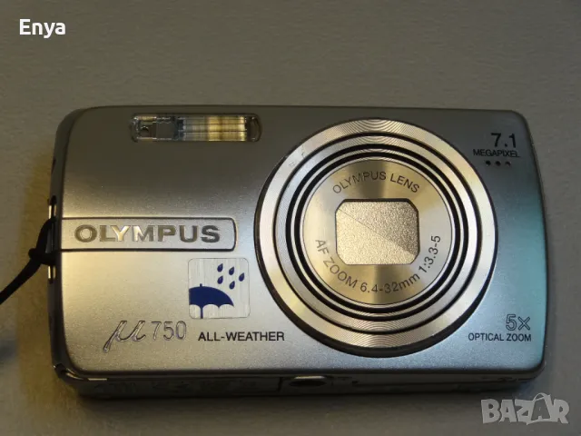 Фотоапарат Олимпус (Olympus) Mju 750, 7.1 Mpixel, 5x, снимка 5 - Фотоапарати - 49687341