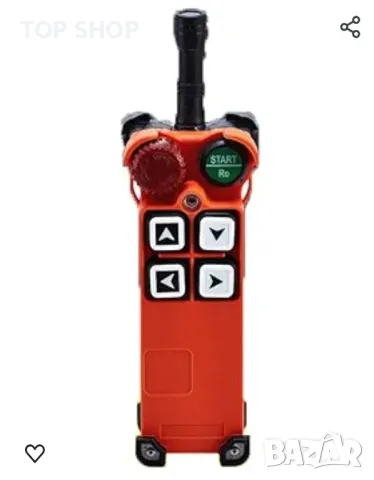Дистанционно за индустриален кран или телфер F21-4S AC/DC 18V-65V (1 предавател + 1 приемник), снимка 7 - Подемници - 48934861