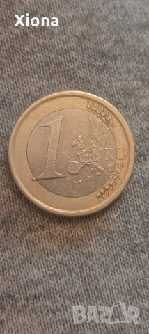 Рядка монета 1 евро Испания 2000 година, снимка 2 - Нумизматика и бонистика - 53142566