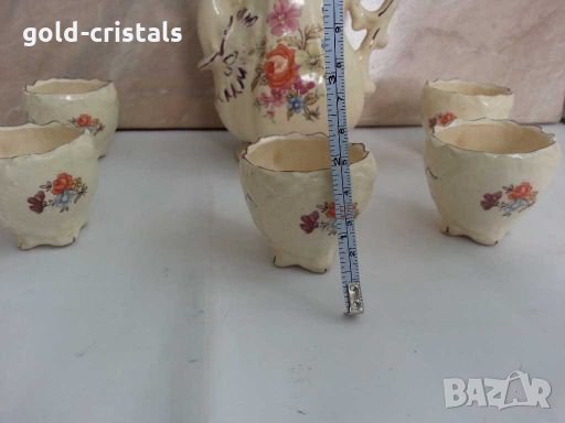  сервиз за кафе  чашки и кана   , снимка 6 - Антикварни и старинни предмети - 28613232