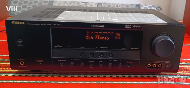 Yamaha HTR-6030, снимка 3 - Ресийвъри, усилватели, смесителни пултове - 50740612
