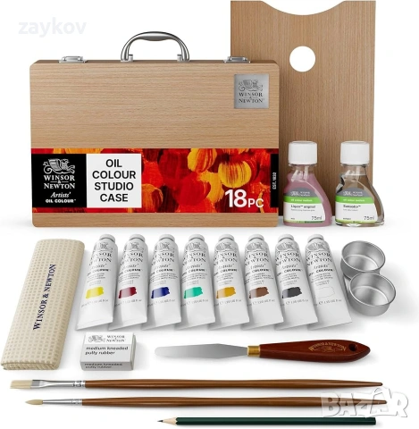 Комплект маслени бои за рисуване Winsor & Newton, снимка 2 - Други - 53451274