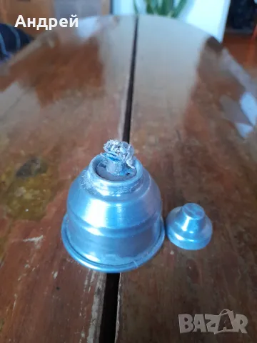 Стара лабораторна спиртна лампа,спиртник #6, снимка 4 - Други ценни предмети - 48654421