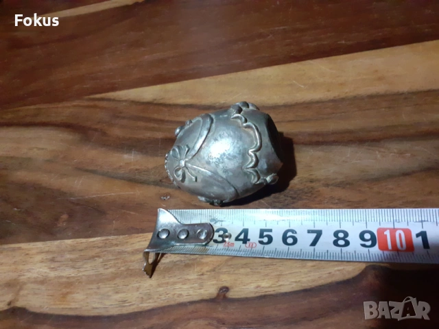 Яйце - сребърно фолио 925, снимка 6 - Антикварни и старинни предмети - 53287247