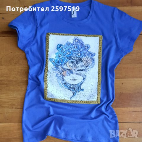 Дамски тениски ръчна декорация., снимка 1