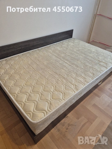 легло с матрак, снимка 2 - Спални и легла - 53462355