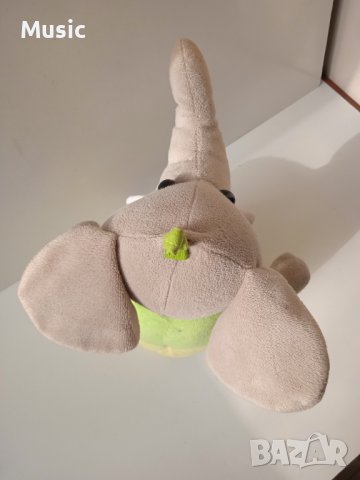 Механична музикална играчка Слонче 28 см., снимка 3 - Музикални играчки - 39893901