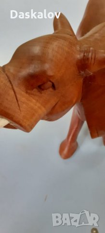 Продавам голям дървен слон, снимка 8 - Статуетки - 32626622