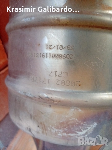 Катализатор за Дачия Рено Нисан, снимка 2 - Части - 53474030