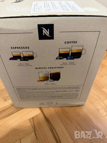 Кафемашина Nespresso Krups Vertuo Pop, снимка 4 - Кафемашини - 53055091