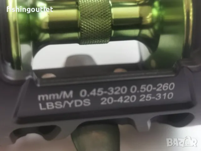 Мощен мултипликатор за тролинг ECTC30L за лява ръка . 15КГ ДРАГ !, снимка 4 - Макари - 49249626