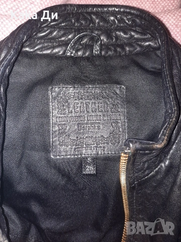 BERSHKA ЕСТЕСТВЕНА КОЖА, снимка 5 - Якета - 53096994