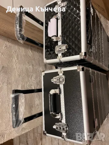Професионален куфар за грим, снимка 8 - Куфари - 48160241