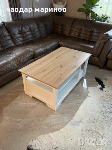 Разтегателна трапезна маса, холна маса, снимка 7 - Маси - 52347860