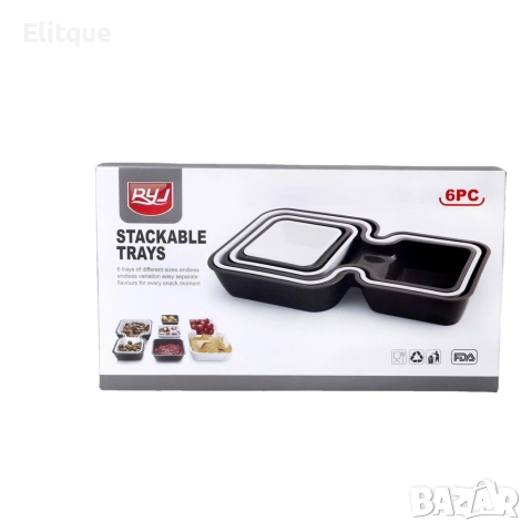 Цветни купички от 6 части. Изработени са от висококачествена, плътна пластмаса., снимка 4 - Други - 52902248