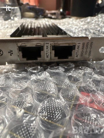 HP ethernet 10Gb 2 -port 561T Adapter LAN CARD , снимка 2 - Мрежови адаптери - 53367971