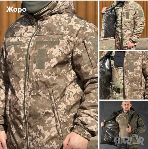 ЗИМЕН КОМПЛЕКТ с ТЕРМОЗАЩИТА и Мембрана+ПОДАРЪК-Термобельо+Тактически Колан+Гривна за Оцеляване, снимка 12 - Екипировка - 53220222