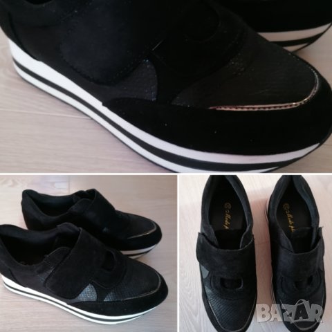 Дамски обувки на платформа , снимка 1 - Дамски ежедневни обувки - 43067220