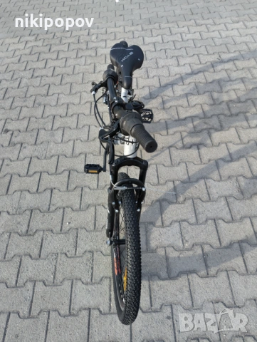 BYOX Велосипед 24" ADVENTURA сив, снимка 6 - Велосипеди - 53561167