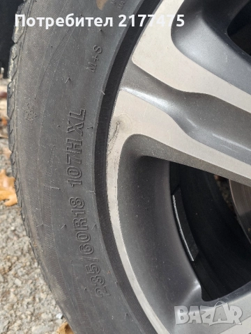 Джанти с гуми за mercedes glc x253 , снимка 8 - Гуми и джанти - 52349571