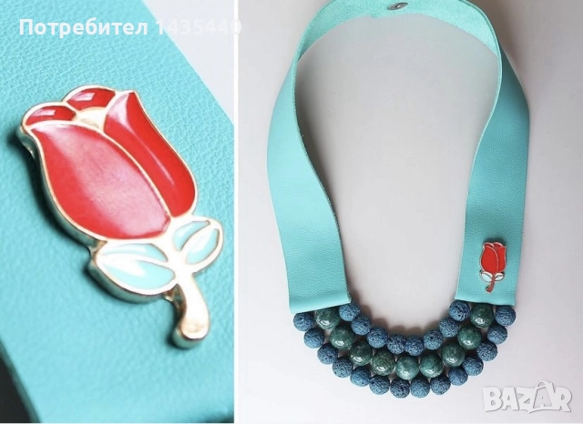 Колие Vyara Tzeneva Jewellery, снимка 8 - Колиета, медальони, синджири - 52229526