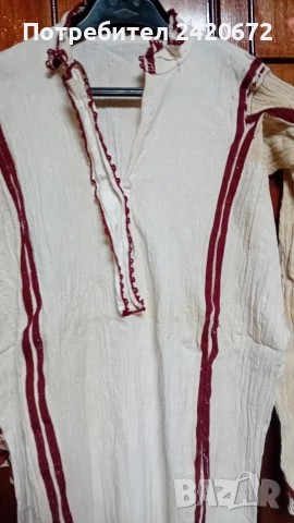 автентична кенарена риза, снимка 3 - Антикварни и старинни предмети - 52610996