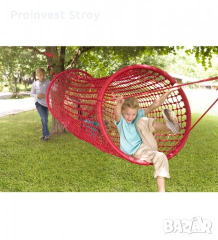 Висящ въжен тунел AC3052 2.40 х 0.89 м. и аксесоари за детски съоръжения и детски площадки, снимка 2 - Други - 35135802